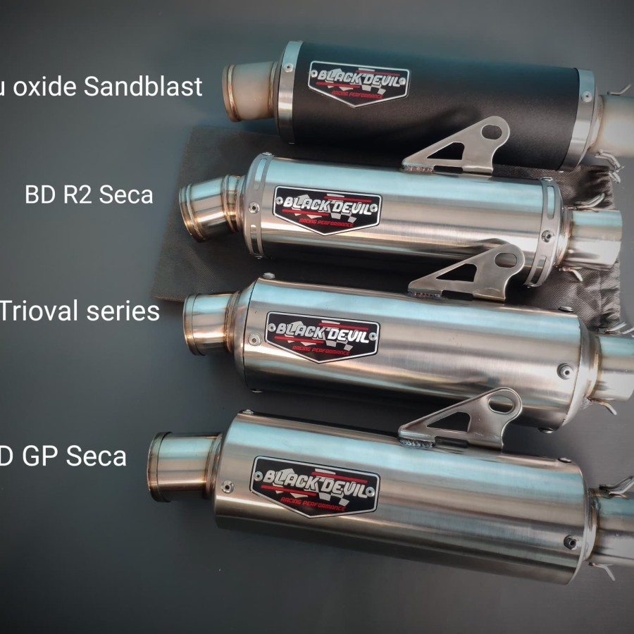 knalpot Black Devil Honda VARIO Fullsystem original garansi-1