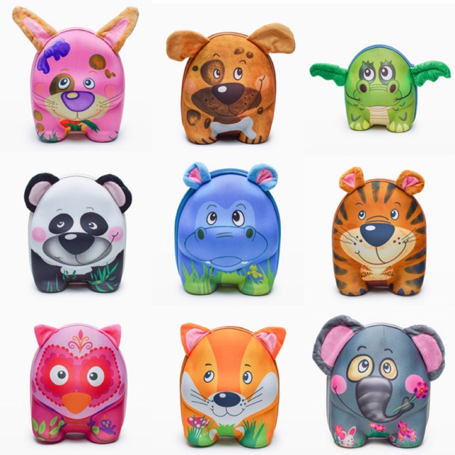 Tas Anak Toddler karakter Animal Lucu