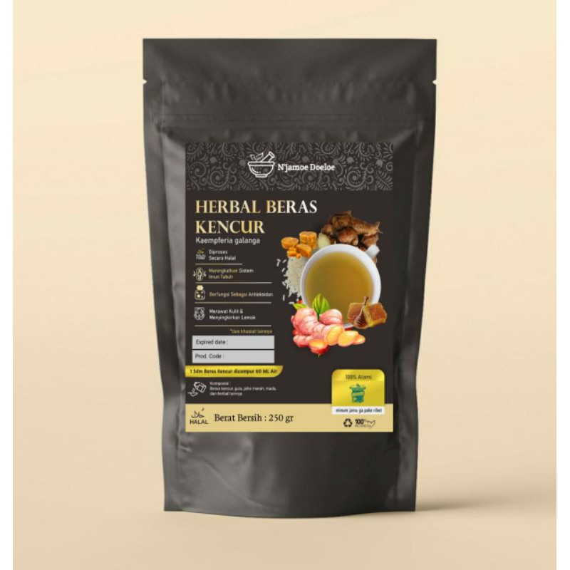

Beras kencur Herbal (250 gr)