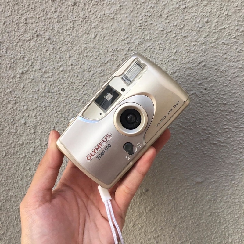 kamera analog 35mm OLYMPUS TRIP 500 bonus baterai
