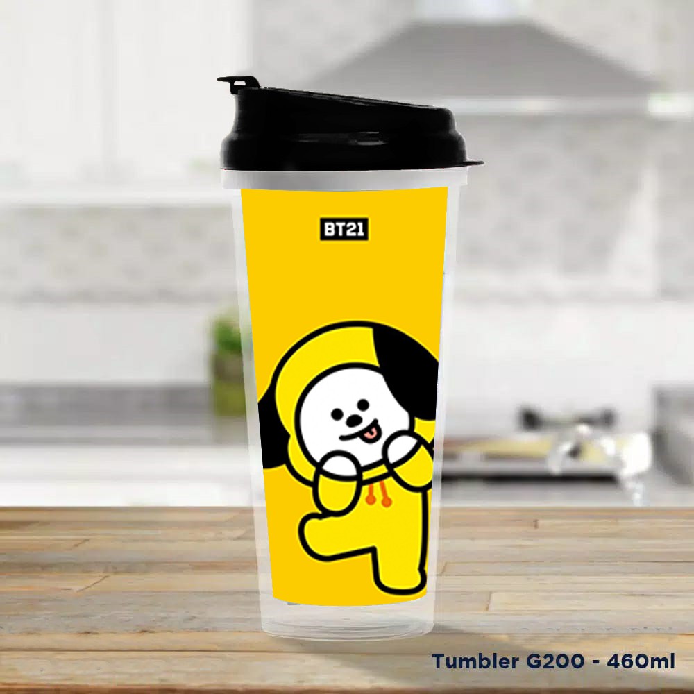 Pusat Mode Tumbler/Tempat Minum Design BT21 Chimmy