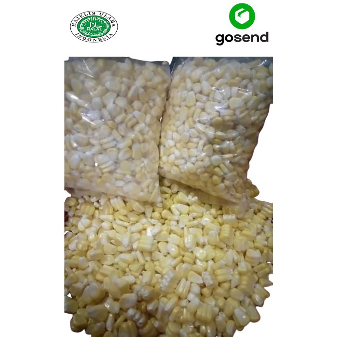 

Jagung Manis Pipil (Frozen) Premium 1Kg - Berkualitas & Dijamin 100% HALAL !