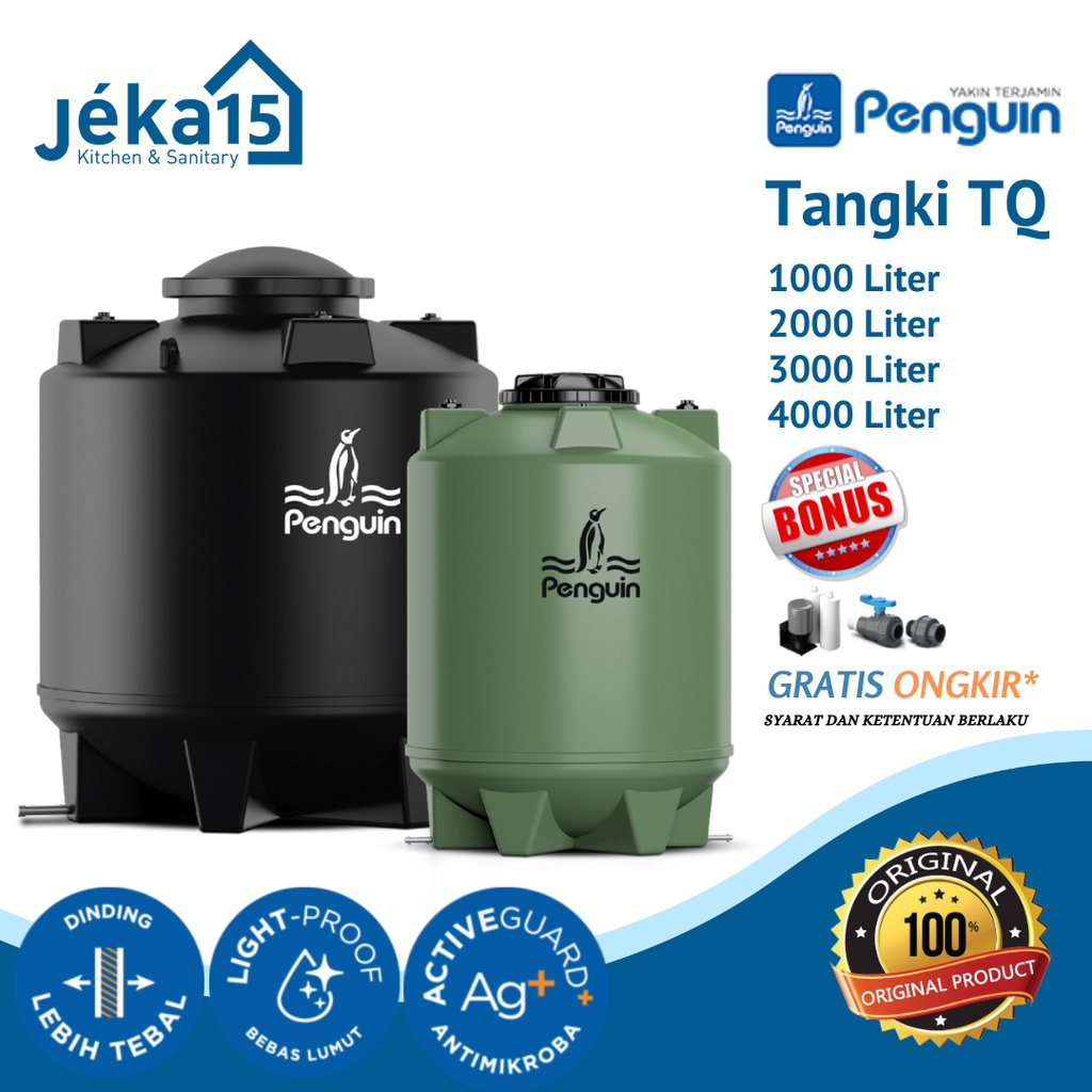 Toren Penguin TQ110 / TQ200 / TQ300 / TQ400 / Tangki Air Pendam