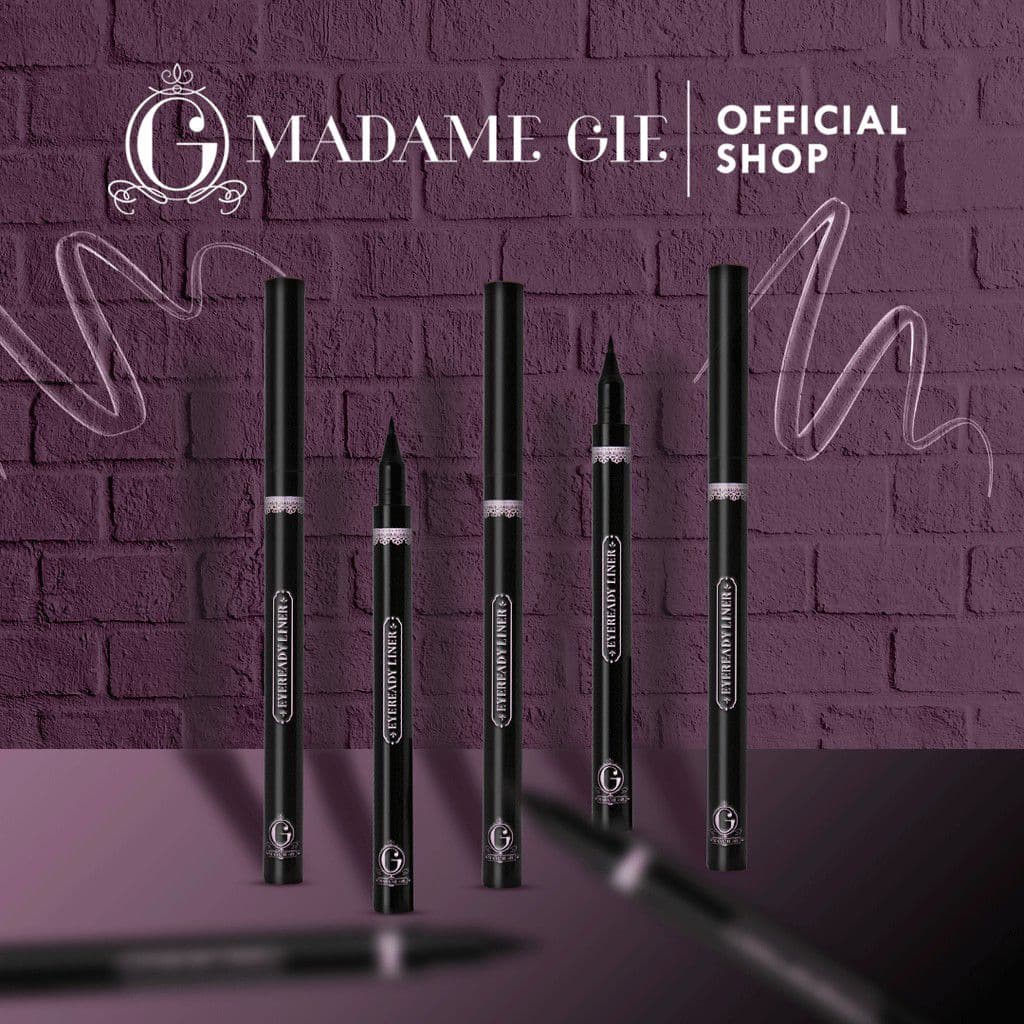 LF - Madame Gie Eyeready Liner - MakeUp Eyeliner Pen Black Waterproof