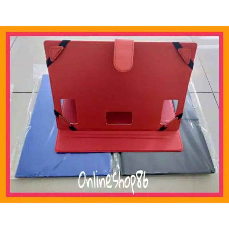 Book Cover Case Sarung Tablet Evercross Evercoss Etab10/X9 Universal 10inch