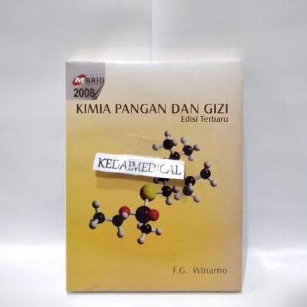 BUKU KIMIA PANGAN DAN GIZI EDISI TERBARU TH.2008