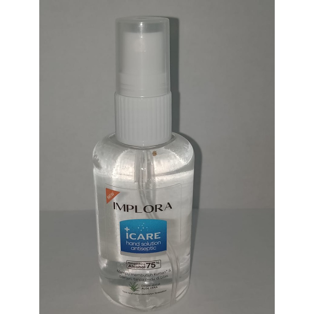IMPLORA ICARE Hand Sanitizer Spray Cair 60ml Antiseptic Alcohol 75%