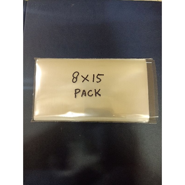 Plastik opp ukuran 8x15 cm untuk pelindung uang kuno (pack)
