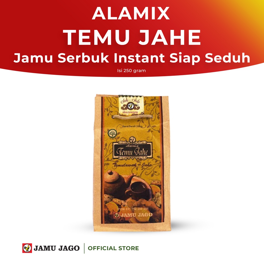 

Alamix Temu Jahe Minuman Herbal Serbuk Instan Siap Seduh