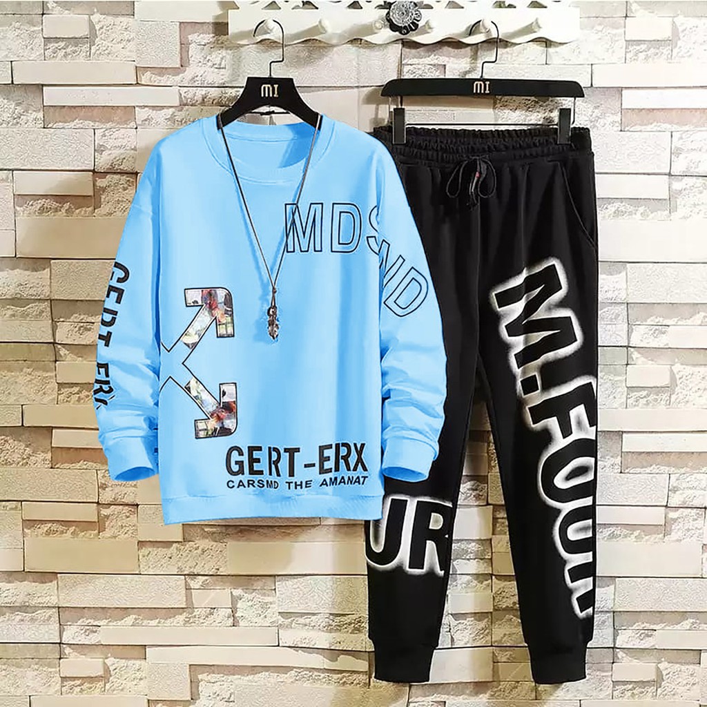 COD/ARPIOSSHOP - STELAN GERT - SETELAN PRIA WANITA SATU STEL ( SWEATER + JOGGER )