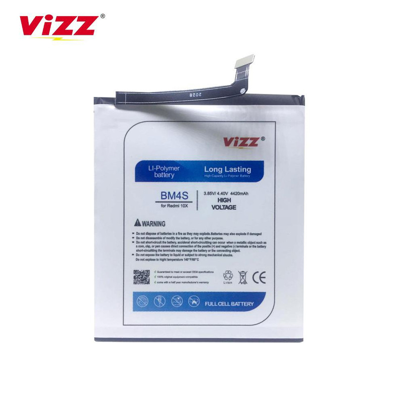 Vizz Double Power Battery Batre Baterai Vizz Xiaomi Redmi 10X BM4S