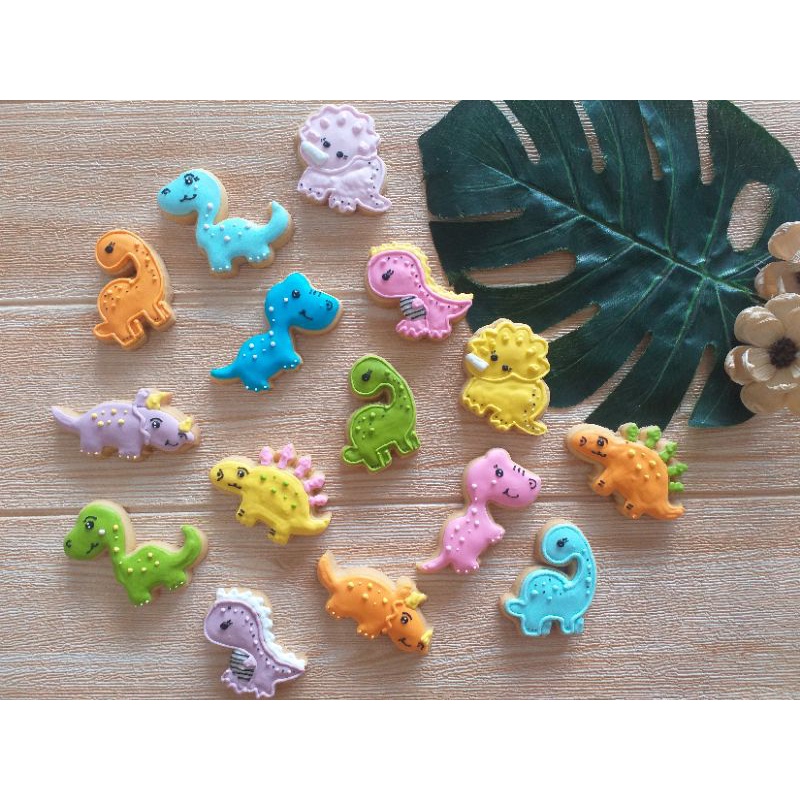 

Cookies Dinosaur - Dinosaurus kukis -kukis hias