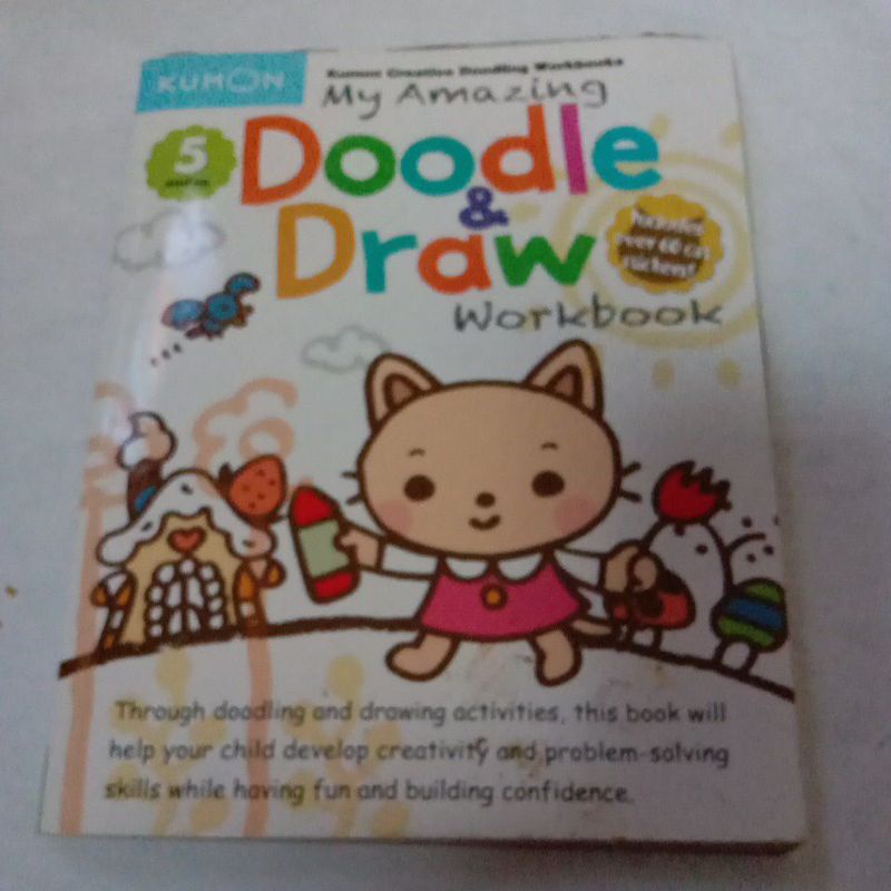 Kumon My Amazing Doodle & Draw Workbook