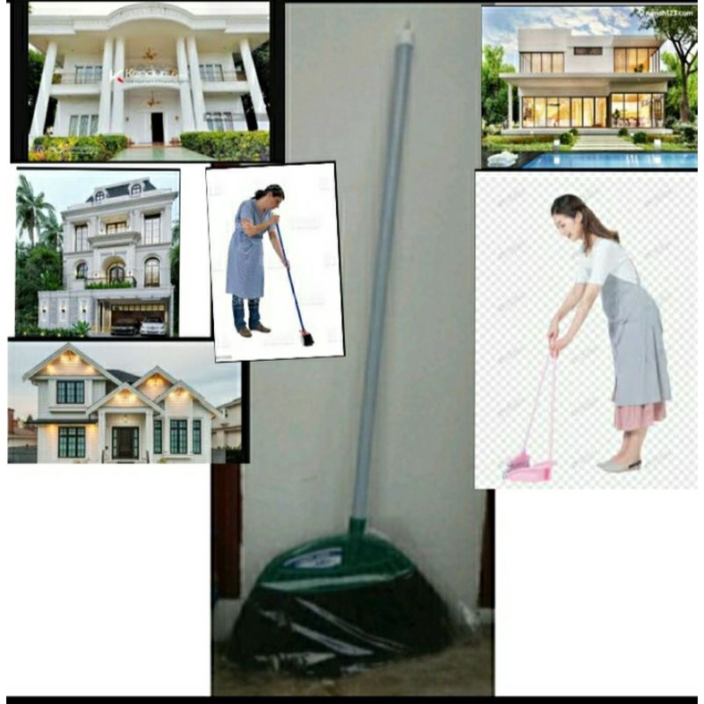 SAPU LANTAI PEGANGAN PUTIH