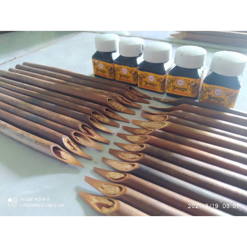 

Pena Handam Plus tinta P.15cm (25pena+5tinta/ 25pena+7tinta)