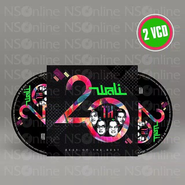 VCD Album - 20th Best Of The Best Wali