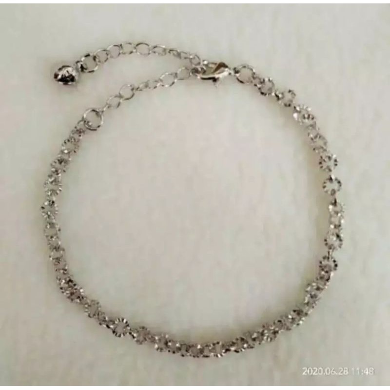 Gelang Tangan Nori Silver