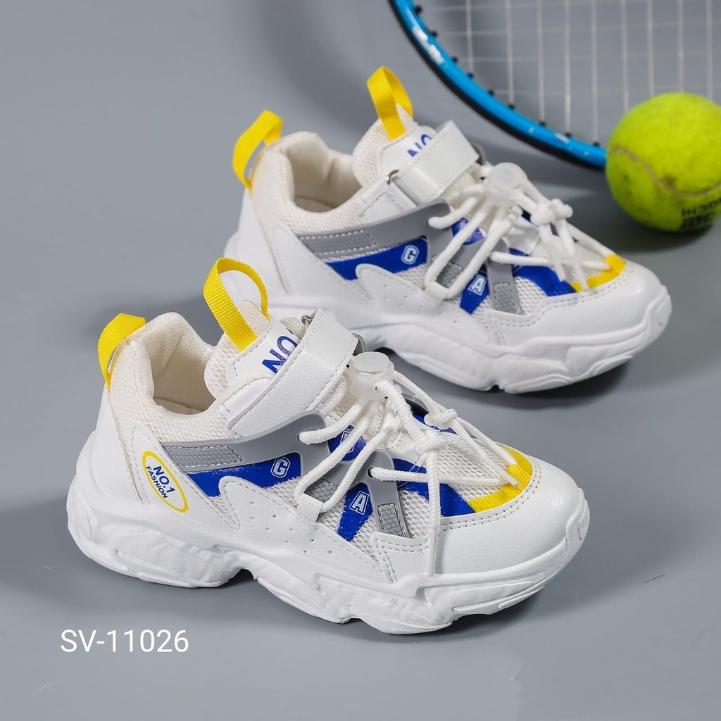 RAMADAN SALE - Sv Kids Sepatu Anak SB Sneakers SV-11026#(Real Stock) 2AA4