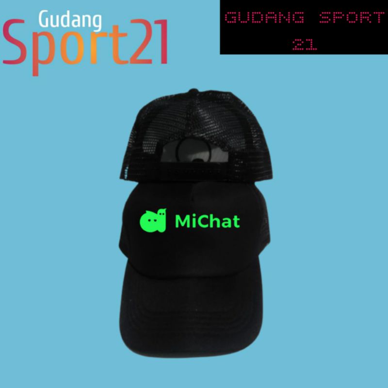 topi jaring trucker michat topi michat