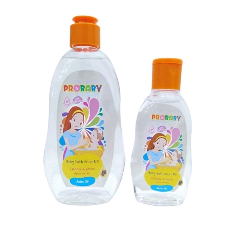 Probaby Baby Bath anise Oil 200ml free 100ml || Exp Mei 2025