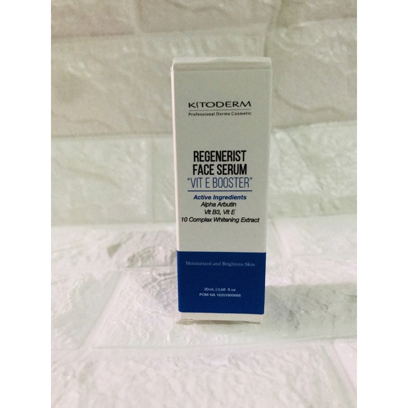 REGENERIST VIT E BOOSTER) KITODERM REGENERIST FACE SERUM VIT