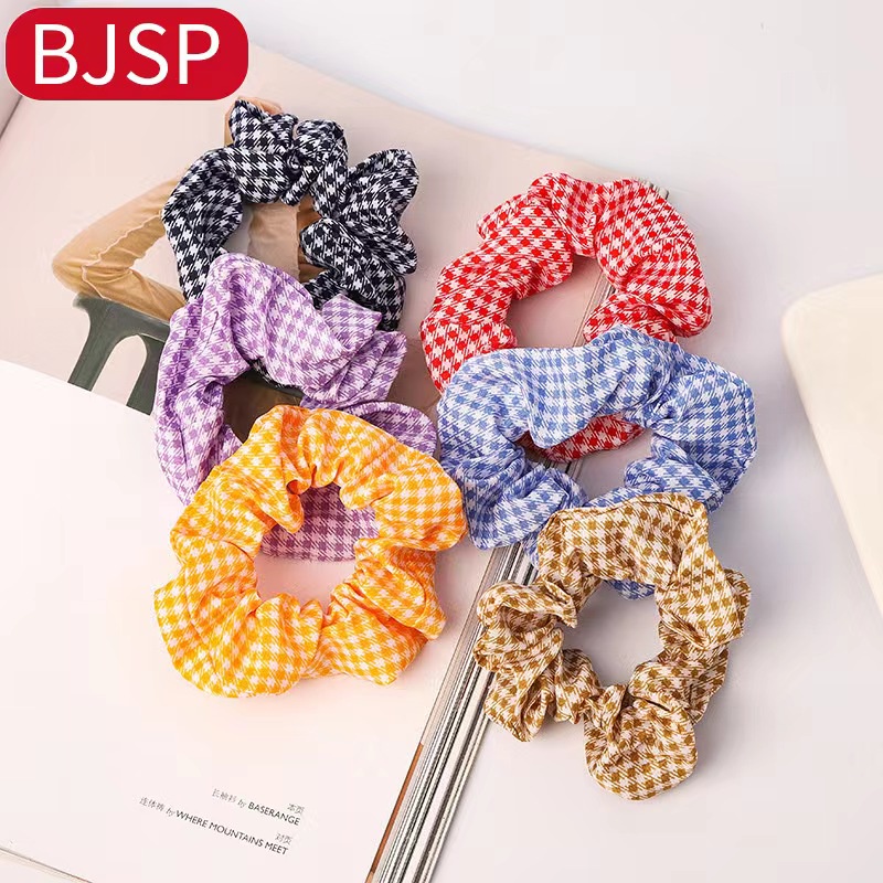 (Hello Girl) F139 IKAT RAMBUT SCRUNCHIE KOREA STYLE / KUNCIRAN RAMBUT MODEL KOREAN / IKAT CEPOL RAMBUT Import