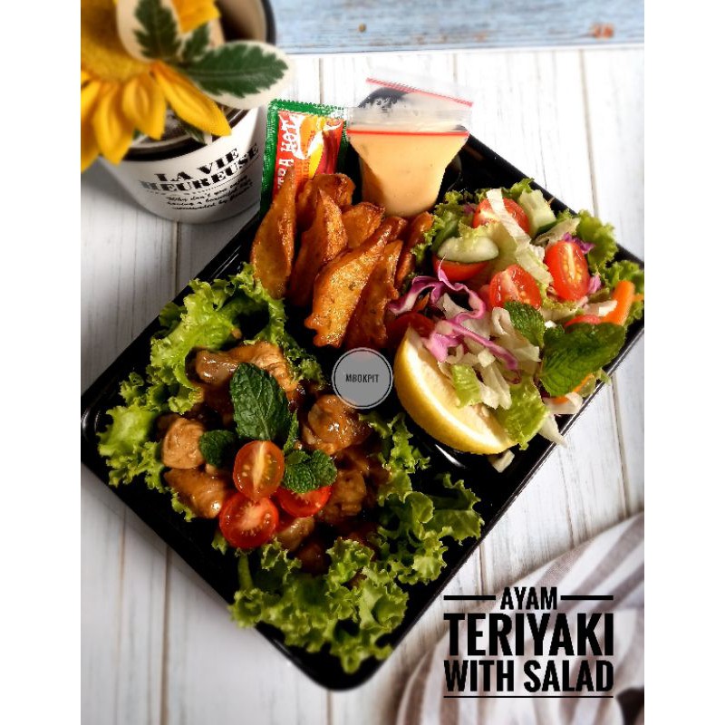 

Ayam Teriyaki with Salad