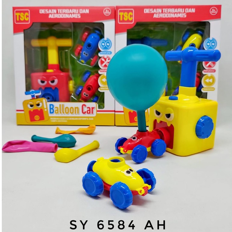 MAINAN MOBIL POMPA BALON AIR PRESSURE POWERED BALLOON CAR