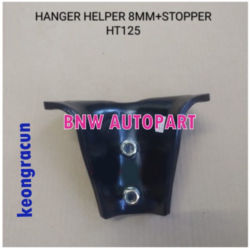 Hanger per extra+karet stopper HT125/130 DYNA/DUTRO