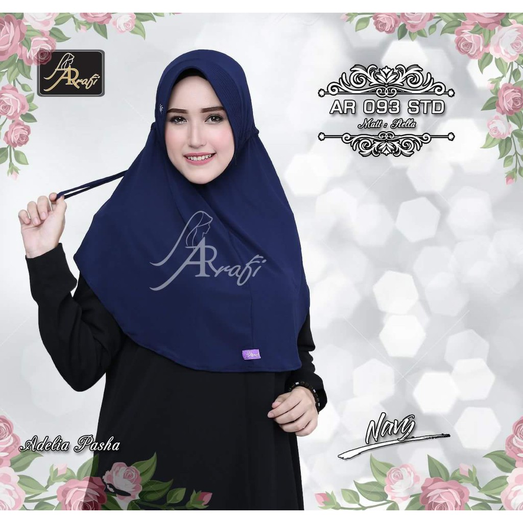 HIJAB SERUT POLOS ARRAFI