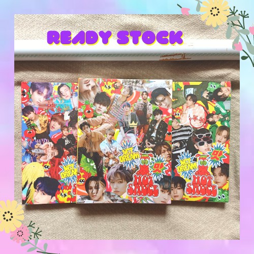 [READY] Bonus Polaroid NCT 127 Nature Republic SEALED First Press + Poster NCT DREAM Album Vol.1 - 맛