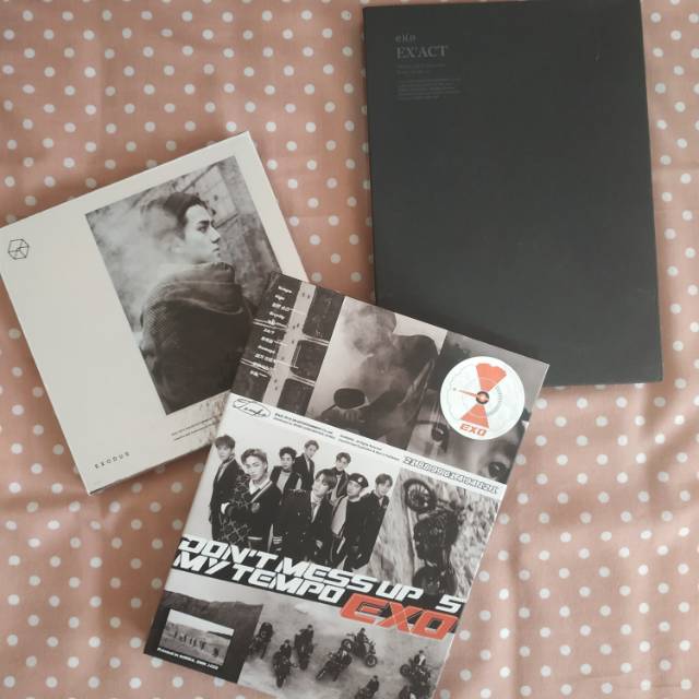 ALBUM EXO DMUMT, EXACT, EXODUS