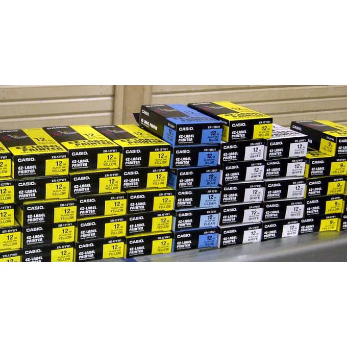 

Pita label printer Casio 12mm Yellow