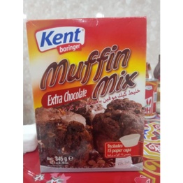 

Kent Muffin Extra Chocolate Mix 345gr