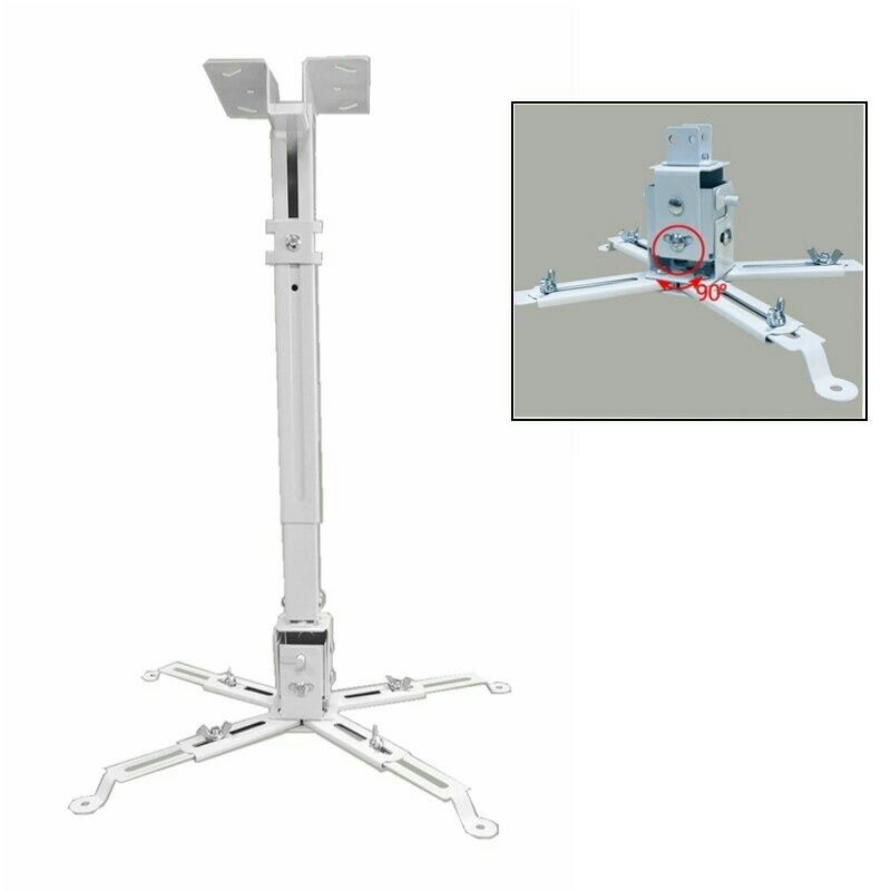 Cewaal Bracket Hanger Gantungan Proyektor Adjustable Universal NB-P7-White