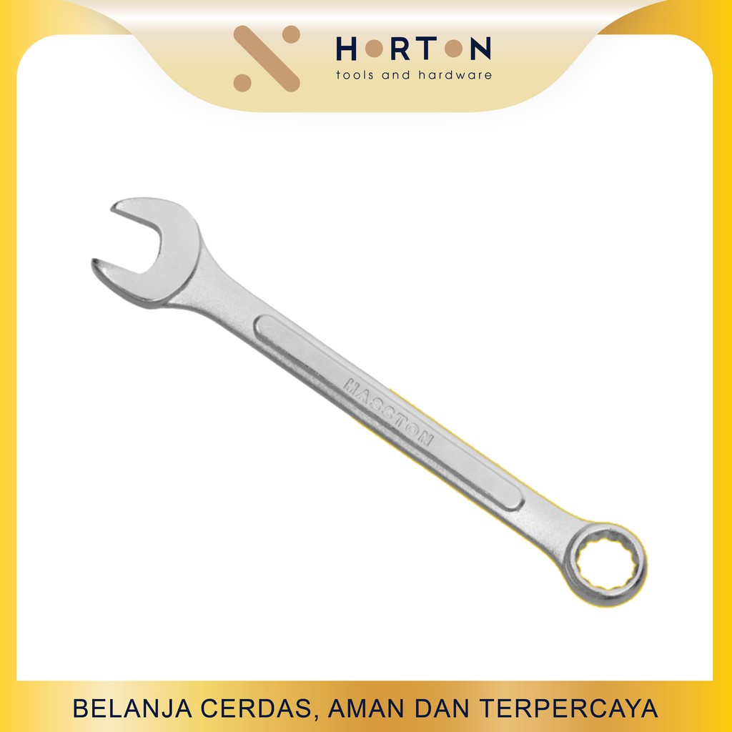 HASSTON PROHEX Kunci Ring Pass 27mm Model Tulang