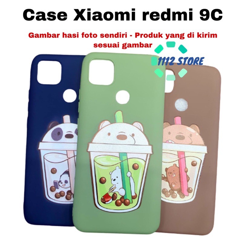 Jelly case Xiaomi redmi 9c motif - case REDMI 9c- silikon xiaomi redmi 9c