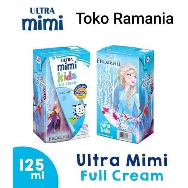 

Susu Ultra Mimi kids full cream 125 mili