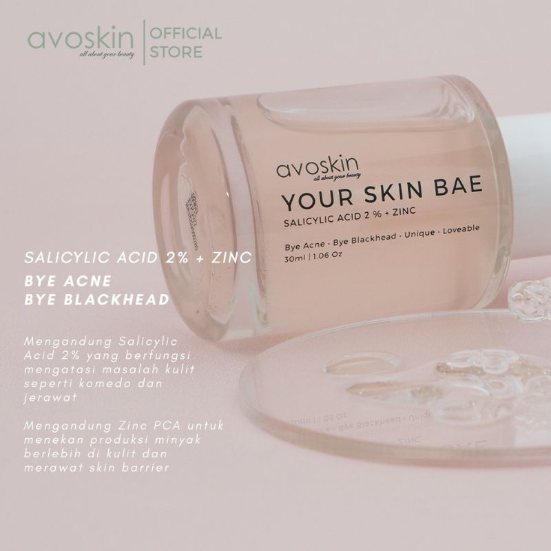 Avoskin Your Skin Bae Salicylic Acid 2% + Zinc