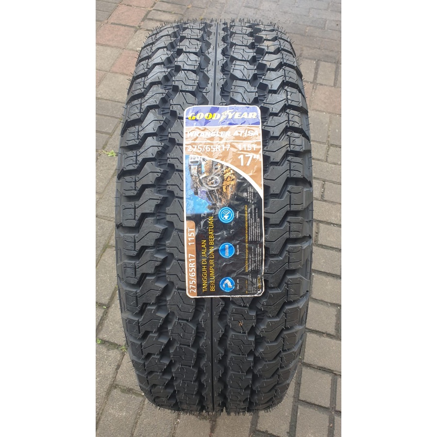 OBRAL GOODYEAR AT 275/65 R17 ban mobil Pajero Fortuner Triton Hilux