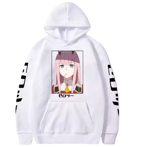 HOODIE ZERO TWO 02 DARLING IN THE FRANXX ANIME MANGA SWEATER