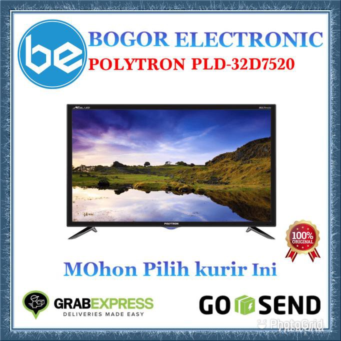 Polytron Led Tv 32 Inch | Pld 32D7520 | 32D7520