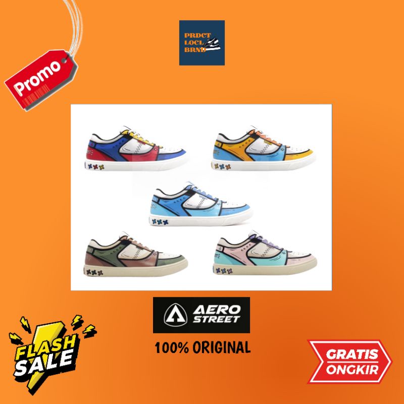 [BNIB] AEROSTREET 2D REBORN HOOPS LOW 100% ORIGINALS