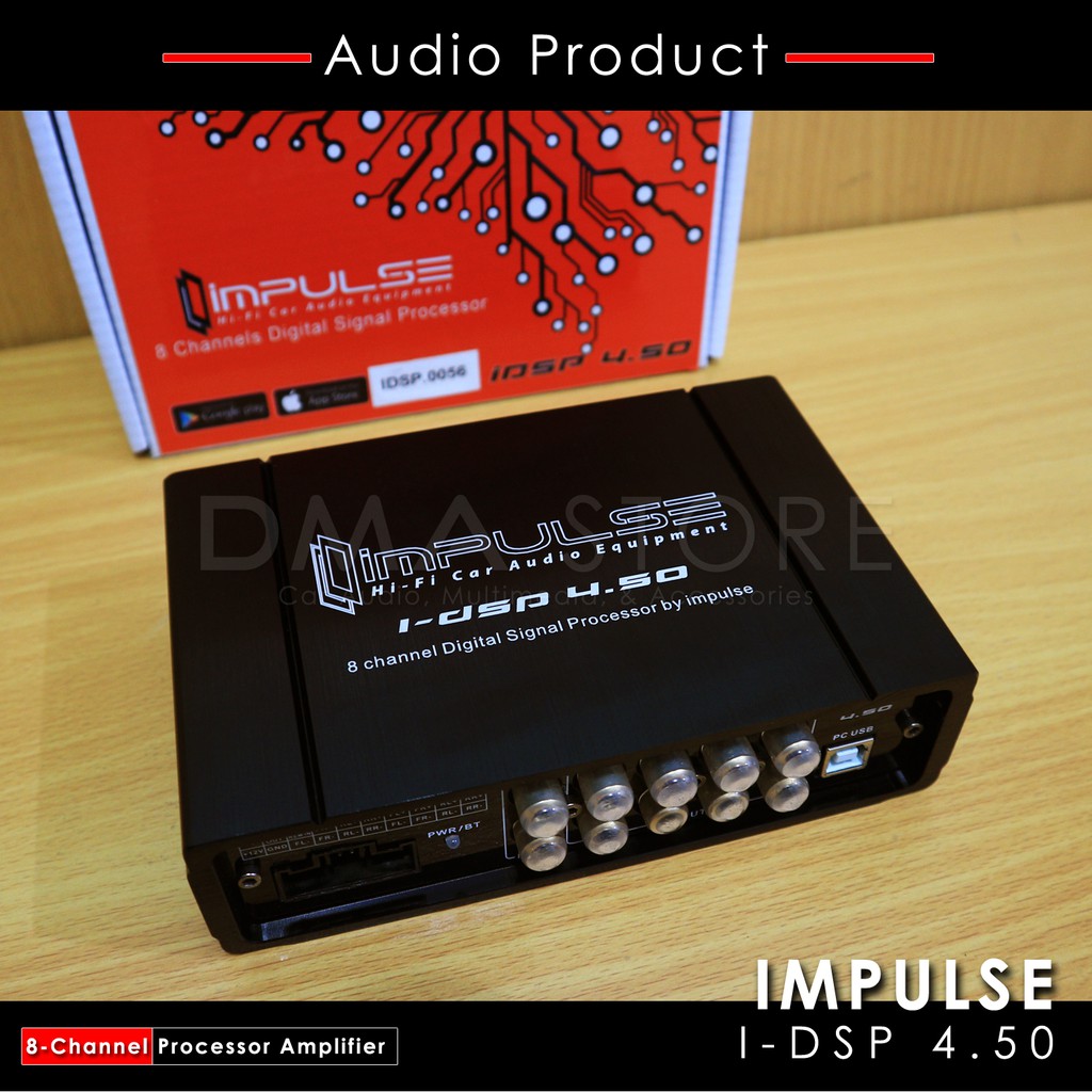 Processor Amplifier Impulse I-DSP 4.50