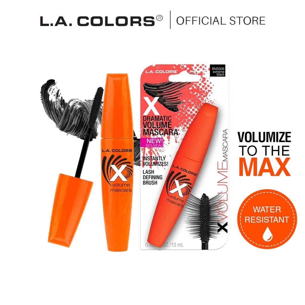 ❤ MEMEY ❤ LA COLORS X Dramatic Volume Waterproof Mascara