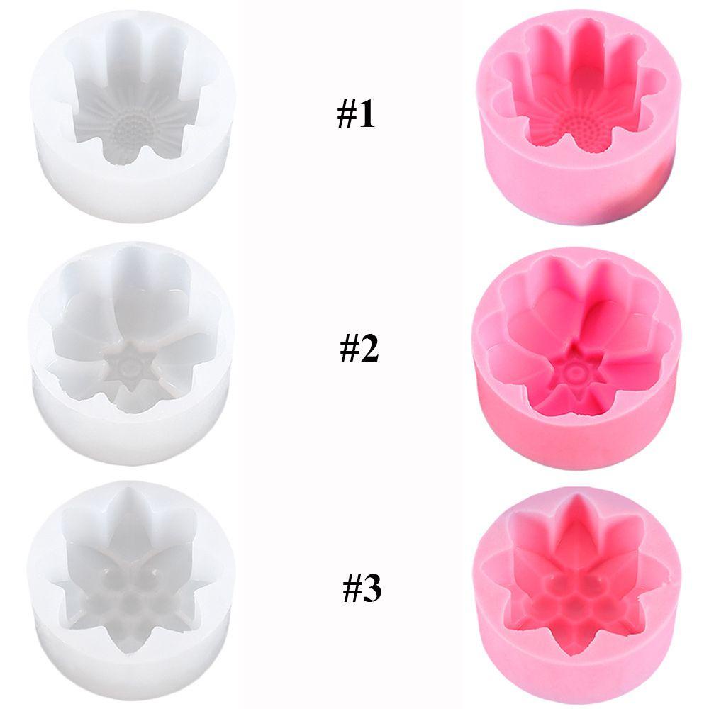 R-FLOWER Candle Mold Creative Handicrafts Casting Tool Cake Molds