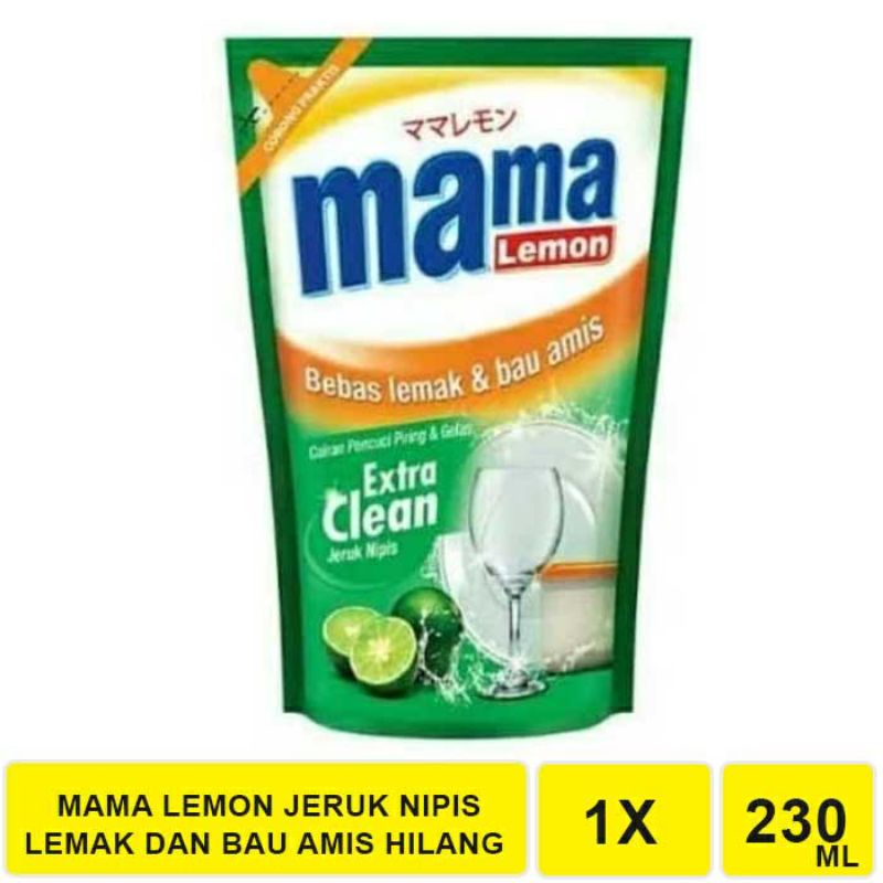 mama lemon 230ml/mama lemon jeruk nipis 230ml/mama lemon jeruk nipis/mama lemon 4000