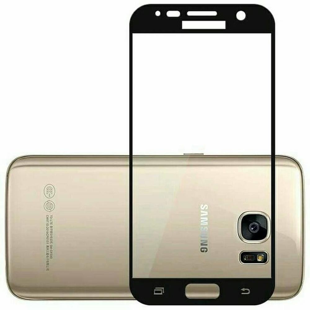 EC GLASS S6FLAT Tempered Glass 3D Full Covered Samsung S6 S6 Flat Premium Quality