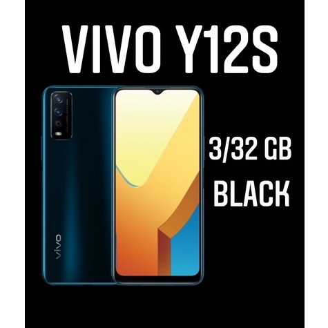 VIVO V21 5G 8/128GB 8/256GB NFC GARANSI RESMI VIVO INDONESIA-Y12S 2021 3/32 BLACK