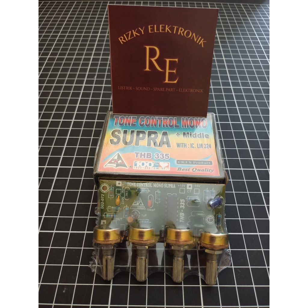 tone control mono supra + middle merk ckj